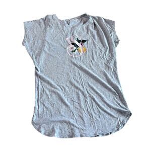 Victoria's Secret XS‎ Nightgown XS Gray Sleeveless Dolman Lightweight Sleepshirt